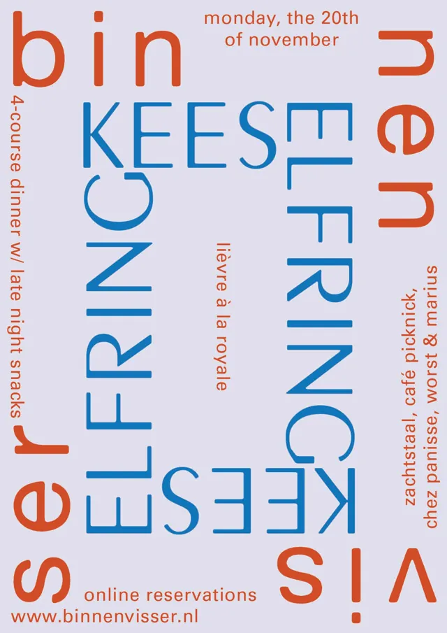 poster kees elfring